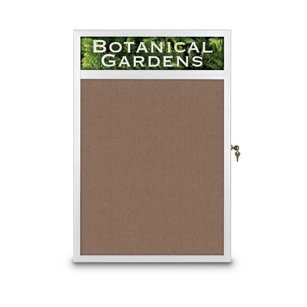 Open Faced Traditional Corkboard, 60x48"